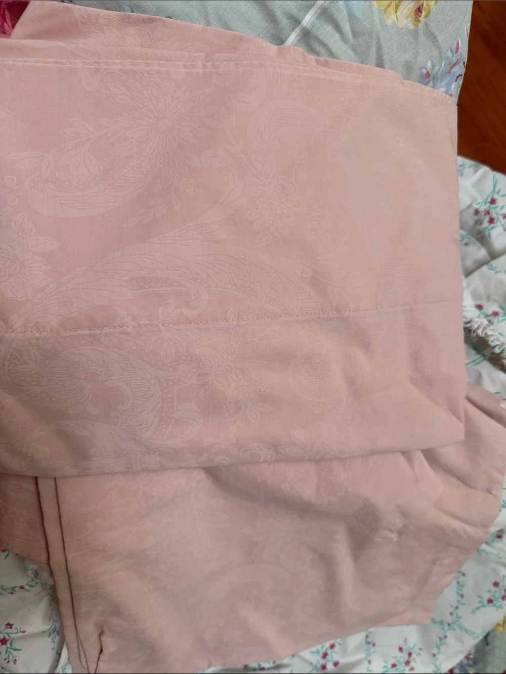 TWIN Ralph Lauren Rose Print Duvet Cover plus coordinating sheets/pillowcases